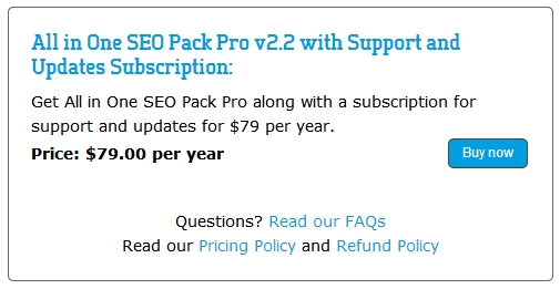 WordPress专业级SEO插件:All In One SEO Pack Pro SEO必备! WordPress专业级SEO插件:All In One SEO Pack Pro SEO必备!