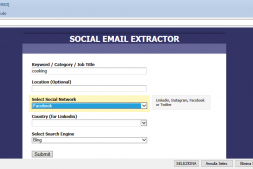 SocialExtractor-社交电子邮件提取器,开发新客户利器！