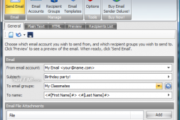 Email Sender Deluxe 邮箱群发利器，外贸邮件营销必备工具！