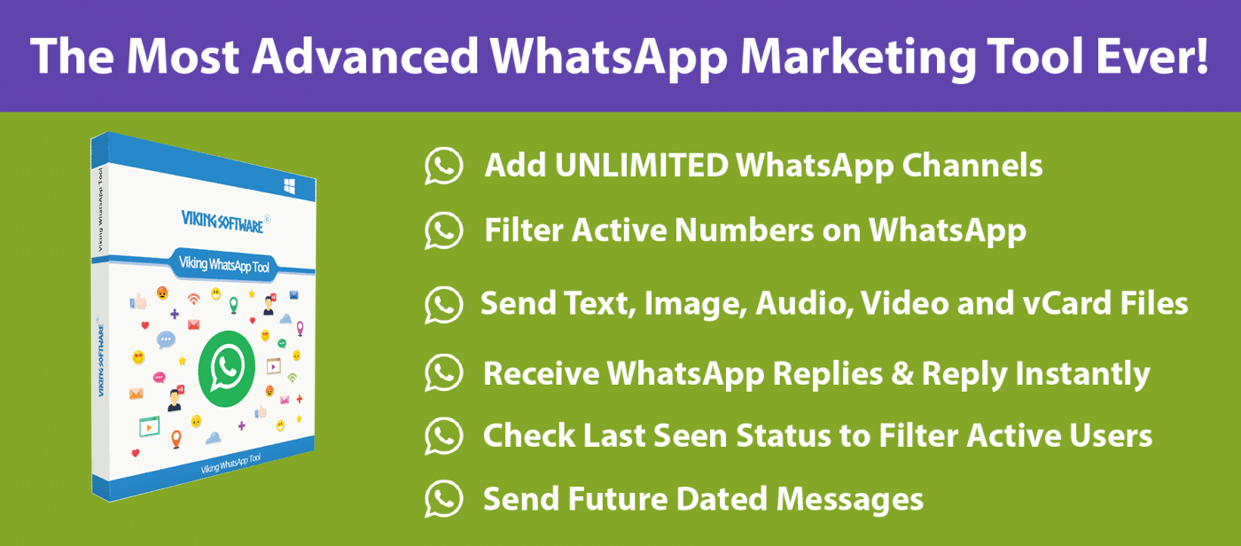 Viking AA WhatsApp Tools 2018 v29.7-WhatsApp 营销工具 - 第1张  | SEO破解工具