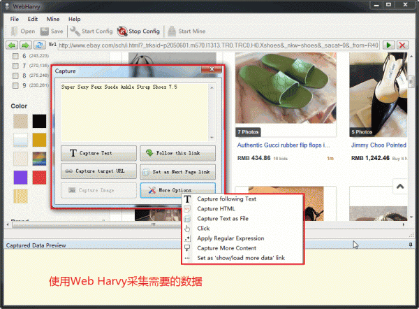 Web Harvy 6.0.1.173 - 网站数据采集工具+视频教程 - 第4张