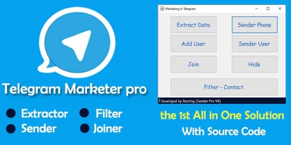 Telegram Marketer pro-Telegram营销工具